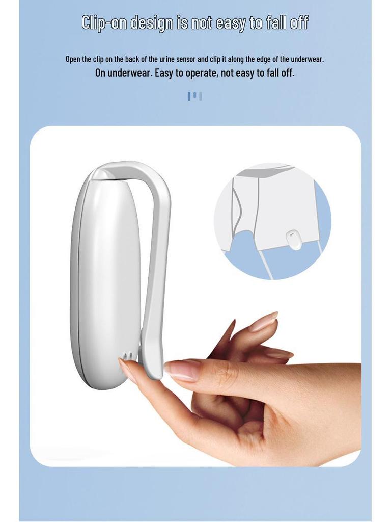 Wireless Bedwetting Alarm for Children and Elderly: Prevents Colds, Reduces Enuresis, and Prevents Skin Irritation.