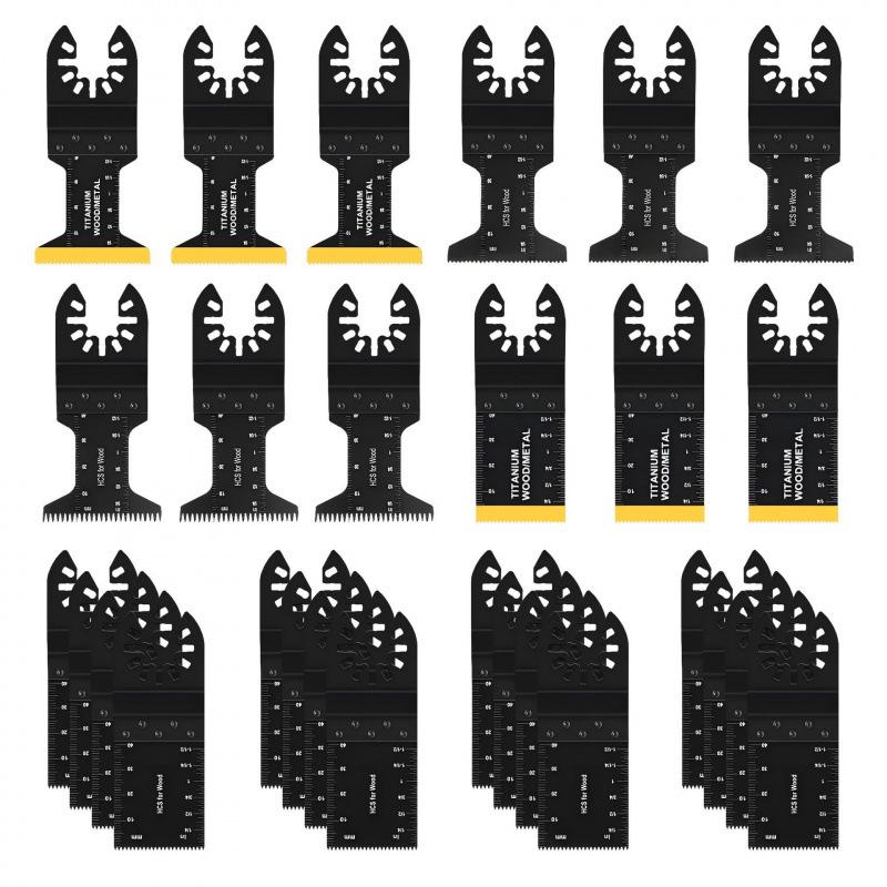 28-Piece Universal Reciprocating Saw Blade Set - Bestseller Woodworking Power Tool Accessory