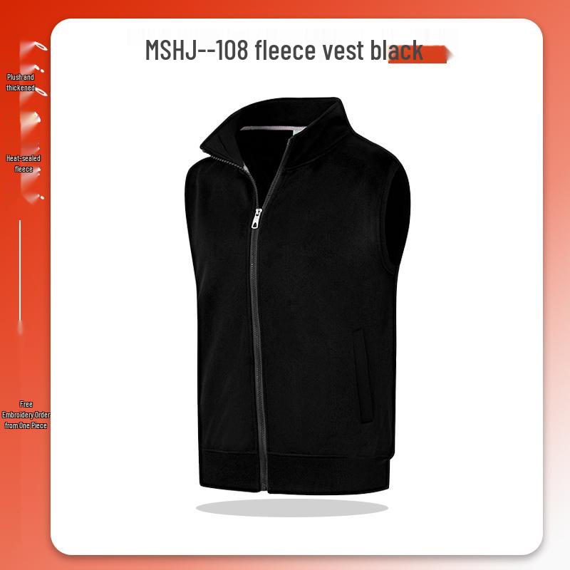 Autumn/Winter Workwear: Logo Print & Embroidered Volunteer Fleece Vest