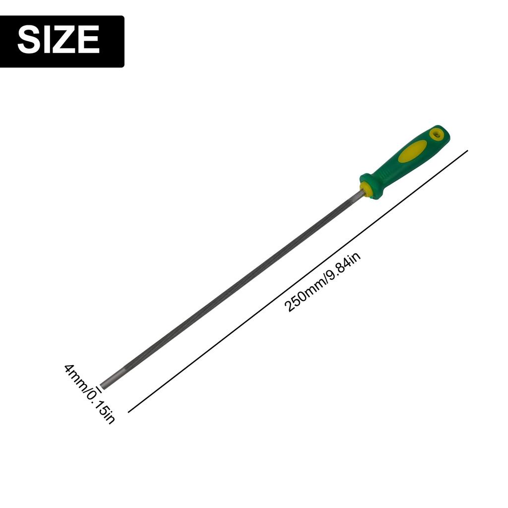 Sized Options Available Round Sharpening Files for All Types of Chainsaws