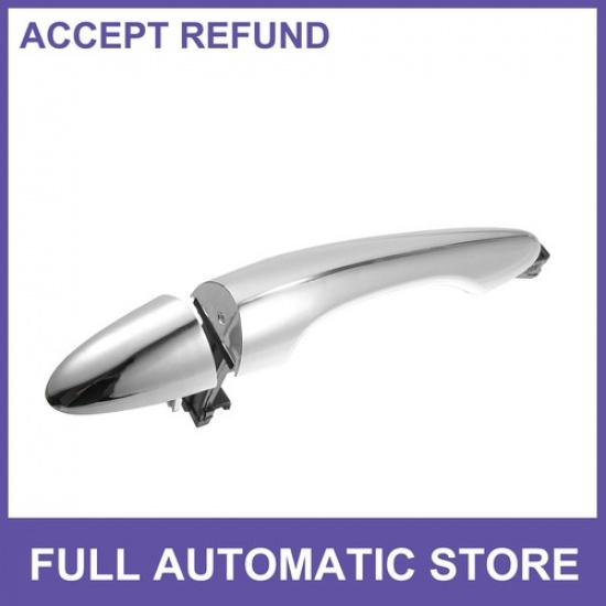 Rear Right Side Car Exterior Door Handle ONE for Kia Sportage Silver Tone