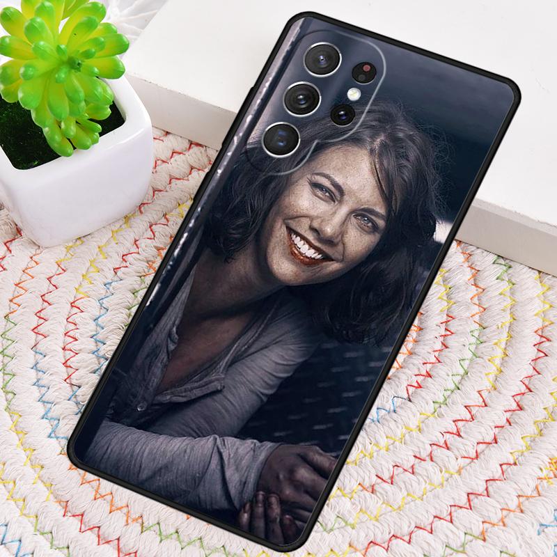 Glenn Maggie The Walking Dead Silicone Phone Case For Samsung Galaxy note 10 pro S26 S24 S23 S22 S21 Plus S25Ultra Capa Cover