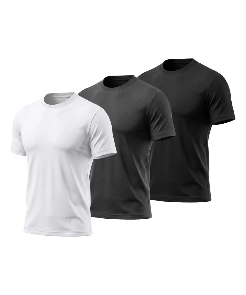 FCMM SPORT Muscle Fit Relax Skin Cooling Cotton T-Shirt 3 Colors