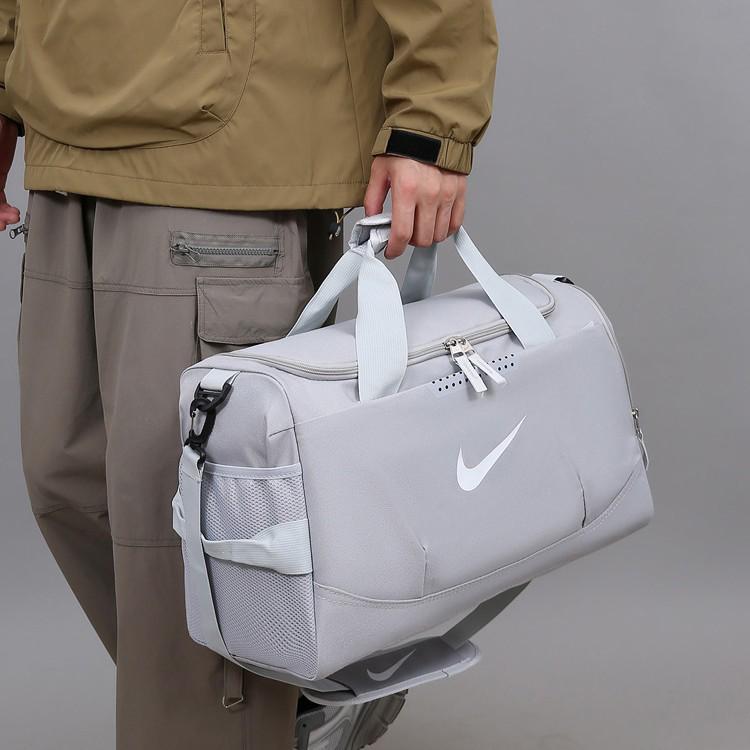 Unisex Sports Basketball Travel Bag with Shoe Compartment - Large Capacity, Crossbody & Handheld Features