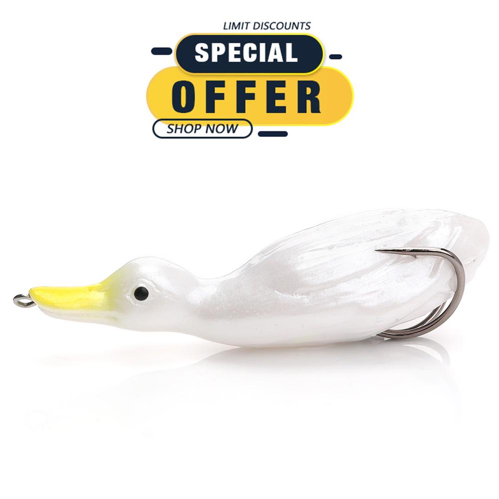 

Ограниченное специальное предложение 10 см 20 г Топвотер Утка Мягкая рыболовная приманка Реалистичная силиконовая приманка