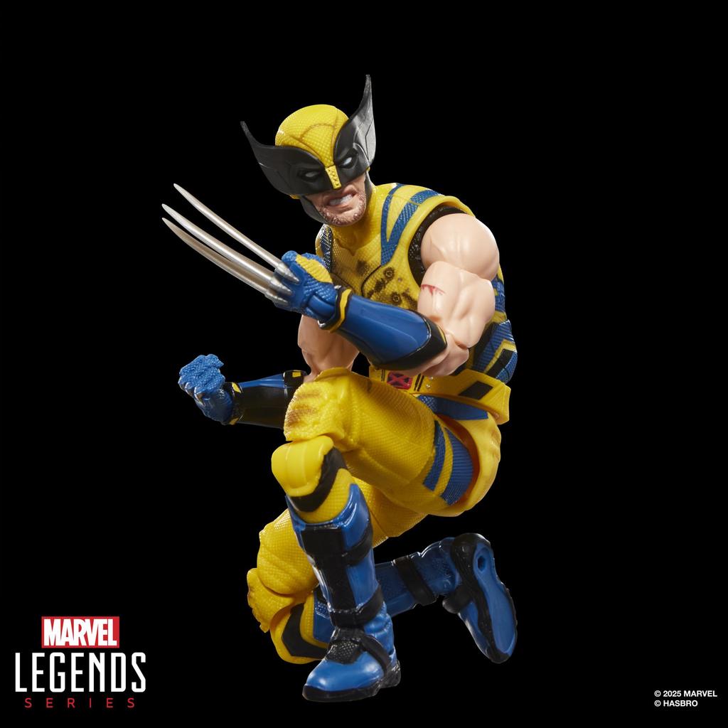 Hasbro MARVEL Legends Series Wolverine, Marvel Studios Deadpool & Wolverine (Battle Damaged Suit) 15 Cm Collectible Action Figure G2365 Authentic