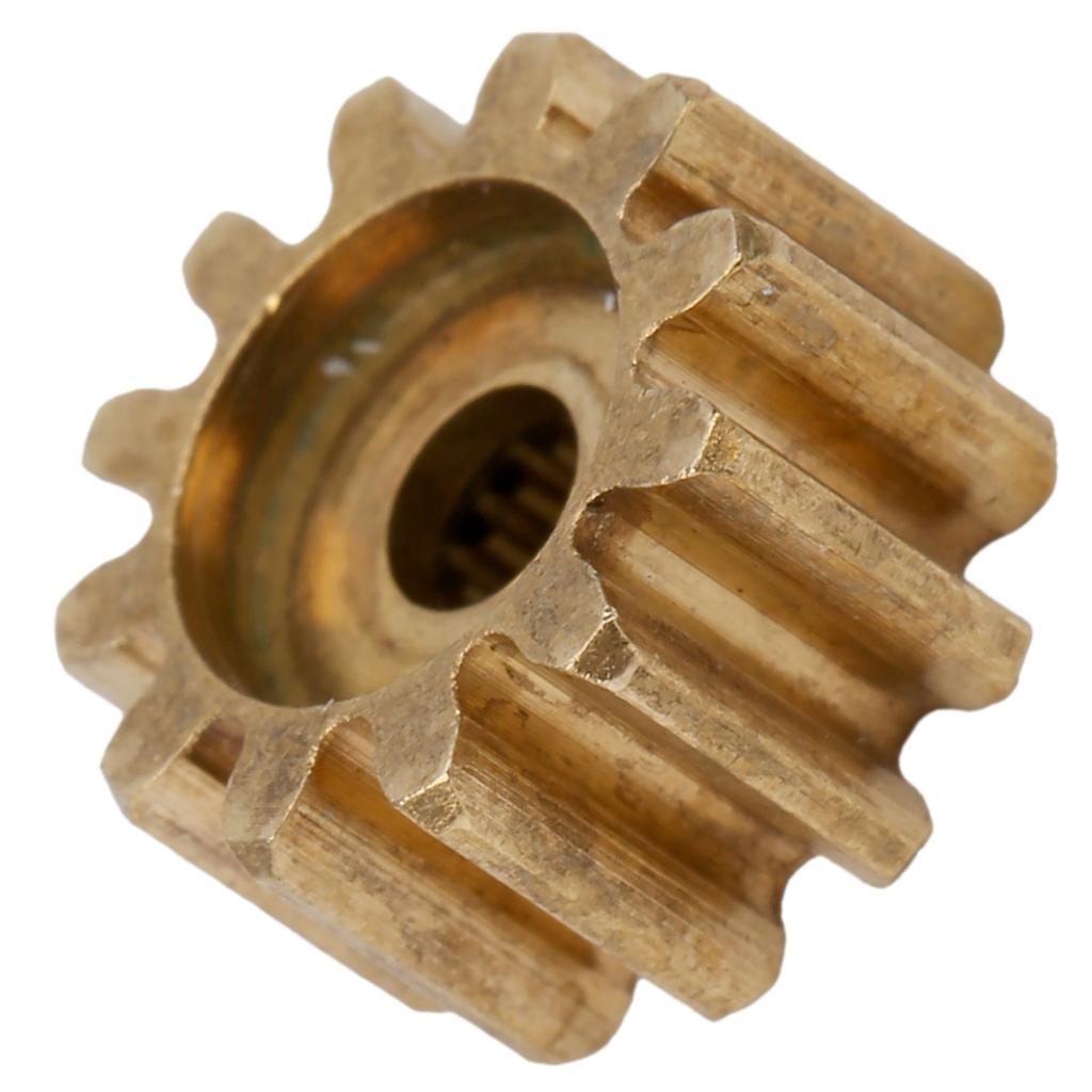 4305‑0025‑0012 Servo Gear 12 Tooth Brass Gear 25 Tooth Spline MOD 0.8 Gear Replacement Servo Parts