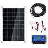 Dual USB Solar Panel with LED Lamp 18V & 10A USB Solar Regulator Charger Controller for Car Outdoor Camping Light