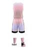 Men's Summer Training Basketball Tank and Shorts Set with Custom Printing