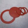 4pcs Red Color Casting Machine Gasket Rubber Material Vacuum Casting Gasket  Jewelry Casting