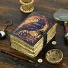 Leather Journal: Gothic Grimoire, Handmade Book of Shadows