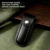 Handcrafted Leather Cutter Sheath Cutter Holder For Compacts Fixed Blade Outdoor Hand Stitched Water Resistant Design