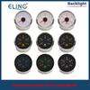 ELING Universal Waterproof 52mm Fuel Level Gauge 0-190ohm 240-33ohm Signal Adjustable with 8 Colors Backlight Fit Car Boat Yacht