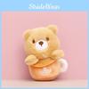 Tea Milk Cup Bear Plush Toy Animal Keychains Doll Cartoon Decorations Gifts