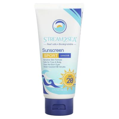 Sunscreen, Sports, SPF 20, 3 Fl Oz (90 Ml)
