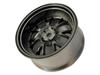 RC-ART SSR Professor MS3 Wheel, Offset 8 (Super Deep Rim), Matte Gunmetal (2pcs)