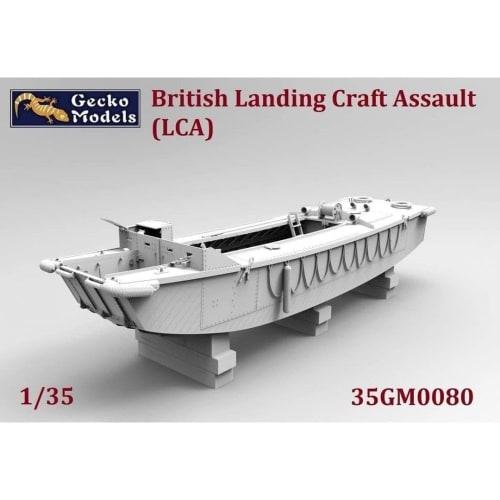 Gecko Model 1/35 Scale World War II British Landing Craft (LCA) Plastic Model Kit GEC35GM0080