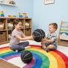Children's Silent Indoor Basketball - High Bounce Training Ball with Logo Printing