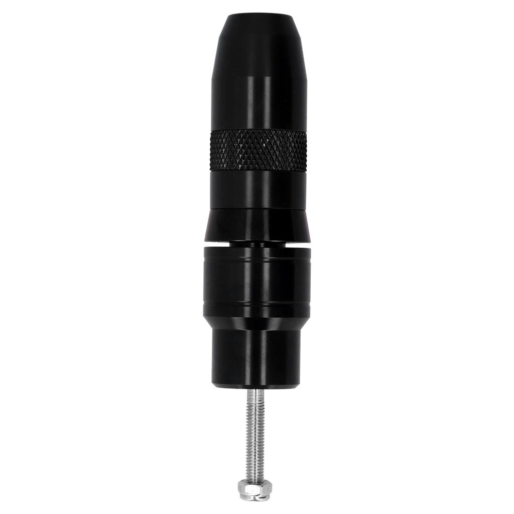Motorcycle Exhaust Pipe Slider Aluminum Alloy Anti Falling Guard Protector (Black )