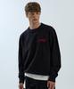 Pilpeu Hand-Embroidered Logo Knit Sweater 20(Black)