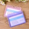 1pcs Waterproof Transparent Card Holder Plastic Card Id Badge Holders Case To Protect Credit Cards Card Protector Cardholder