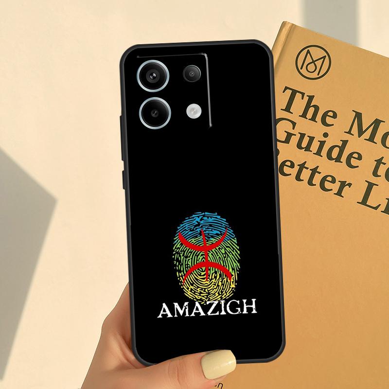 

Amazigh Symbol Berber Academy Cover For Xiaomi Redmi Note 14 Pro 9 10 11 12 13 Pro 11S 12S Case For Redmi 14C 12C 10C 13C Redmi Note 12 Pro 4G