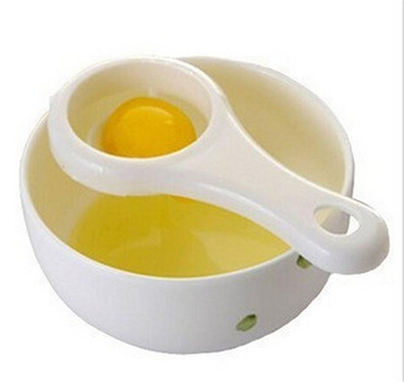 2PCS Eco Friendly Transparent Egg Yolk Separator Egg Divider Hand Egg Tools Pp Food Grade Material