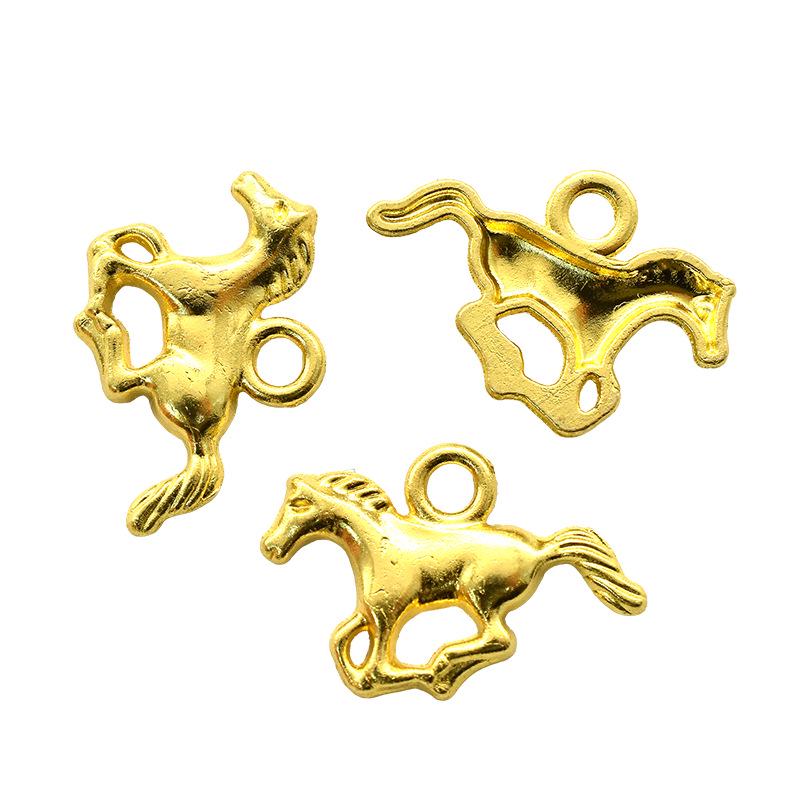 Seria westernów kowbojskich: Kapelusz i buty końskie, biżuteria ze stopu, wisiorki do naszyjników i bransoletek