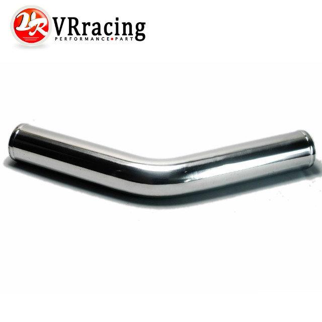 VR - Alloy Aluminum Hose Adapter Joiner Pipe Connector Silicone 63mm or 70mm or 76mm Color Silver