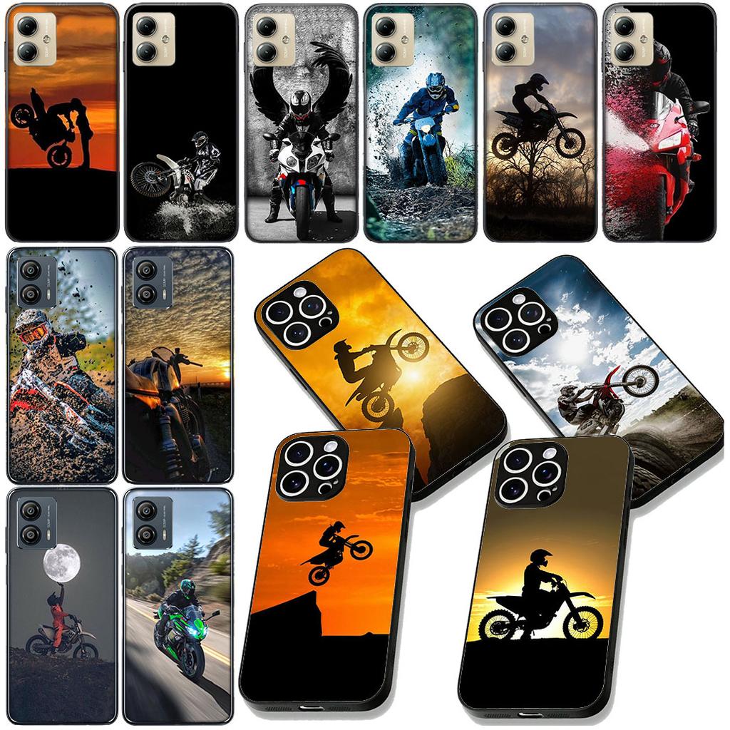 Moto Cross Motorcycle sports Mobile Protective Cover for Xiaomi Poco C85 C65 C75 X7 X6 M6 M8 F7 F8 Ultra F6 Pro Phone Case