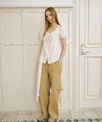 OURO Nylon Banding Carpenter Pants [ Olive ]