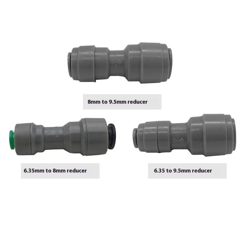 Kegland Duotight Reducer Plastic Quick Connect Pipe Hose Connector Beer Tube Push-In Fittings Joints