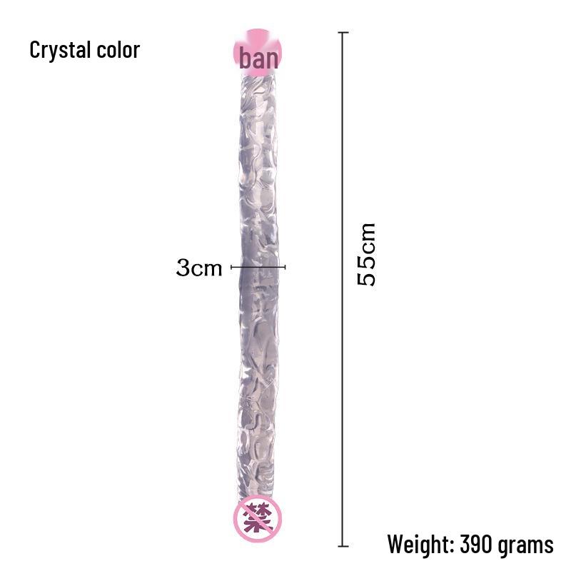 Dvouhlavý drak Simulační penis - Lesbický ženský masturbátor Sexuální hračka