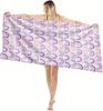 1PC Beach Towel Corlorful Diamond pattern Perfect gifts Birthday gift Quick-Dry Towel For Bath Yoga Tourism Camping Swimming