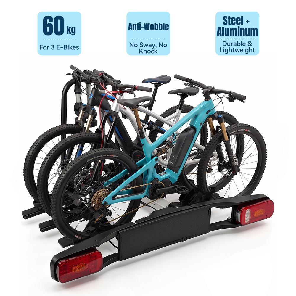 Bike Rack for 3 E-Bikes  Heavy