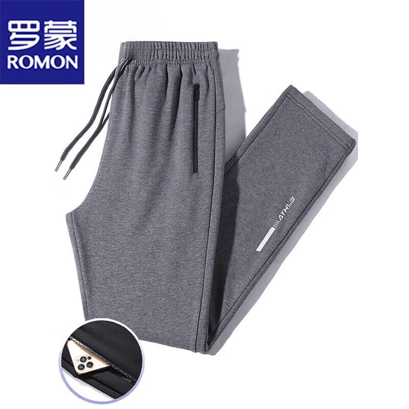

ROMON Men s Straight-Leg Casual Pants 3XL