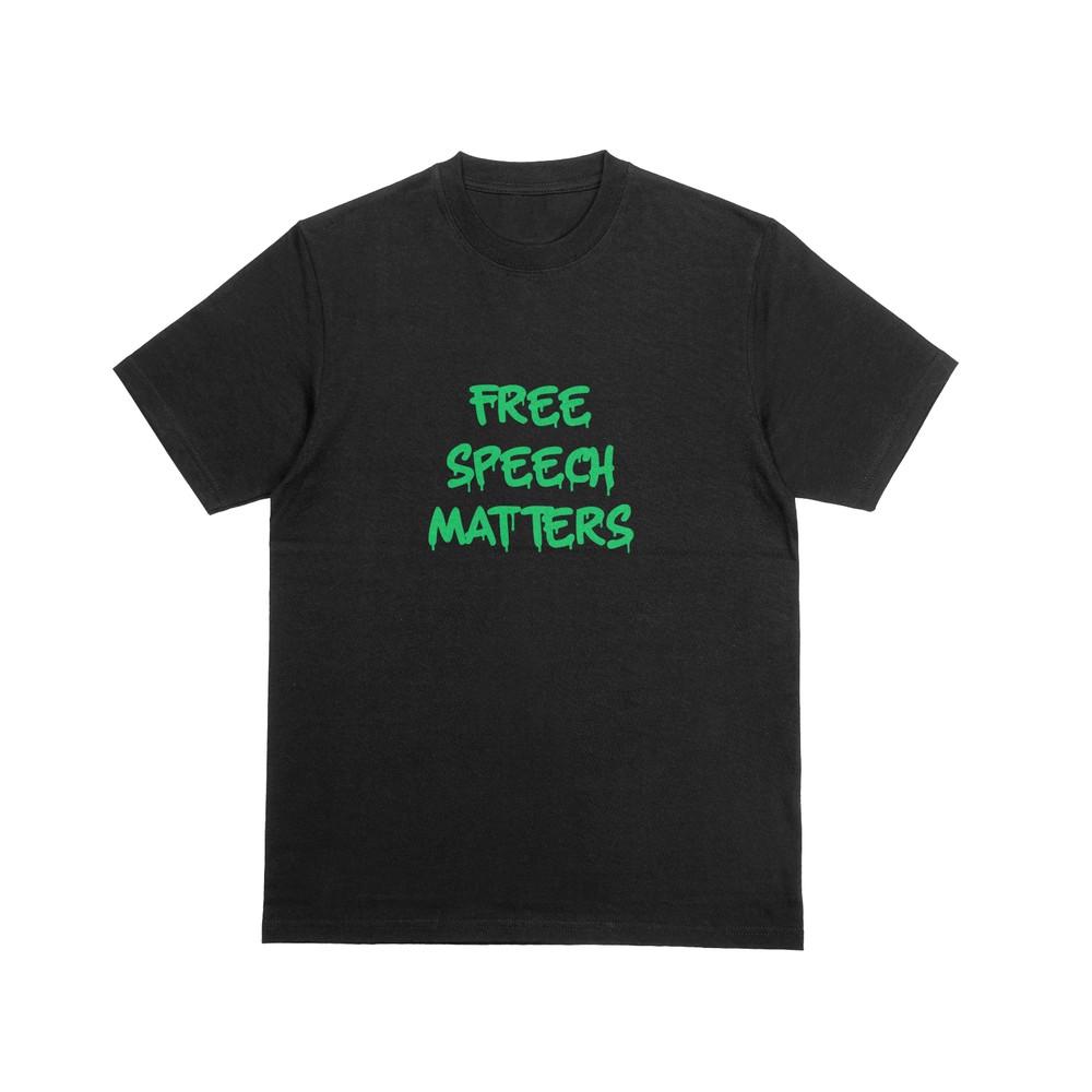 

FREE SPEECH MATTERS 235 Political Censorship Top Human Rights Tee 235 4XL