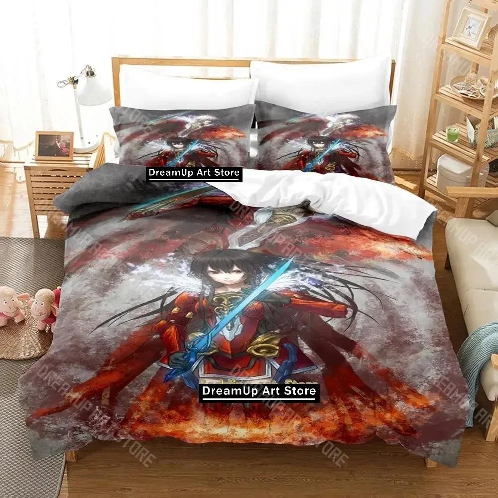 3D Print Lord of Vermillion Bedding Set Single Twin Full Queen King Size Bed Set Adult Kid Bedroom Duvetcover Set