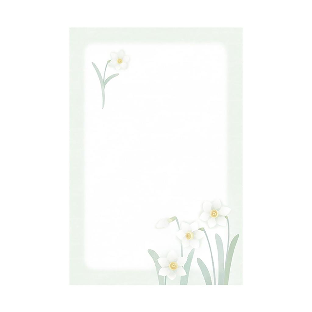 Sanrio Mourning Postcard Narcissus JNPM 444138 14-5