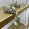 3 In 1 Resin Home Decoration Ornaments Elephant Hug Baby Doll Gard Decorative Figurines Miniatures & Figurines