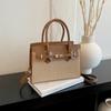 Women Fashion Simple Large Capacity Versatile Shoulder Crossbody Small Square Handbag