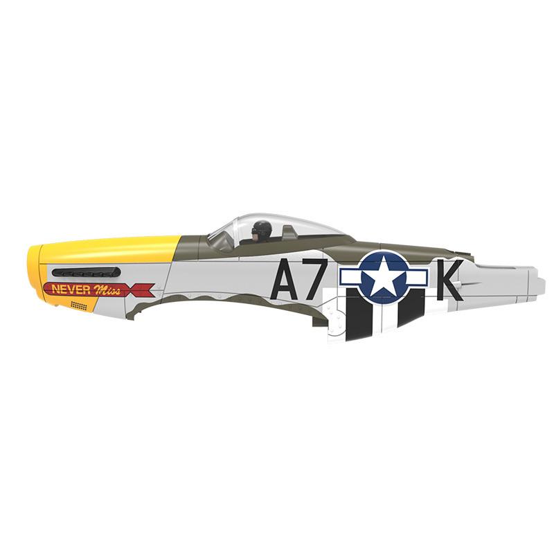 Volantexrc 768-2 P51D Mustang 500mm RC Airplane Parts: Propeller Servo Horns Gear Box Motor Receiver Charger Etc