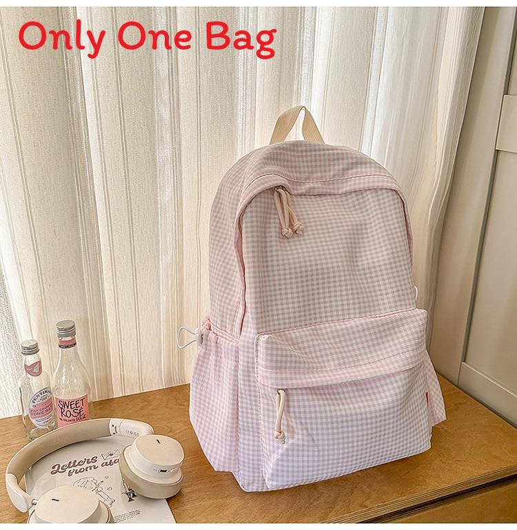 Girl Backpack With Nylon For School And Casual Use