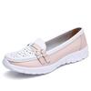 Scarpe estive da donna in vera pelle scarpe basse fatte a mano scarpe casual mocassini slip-on da donna ballerine scarpe da donna