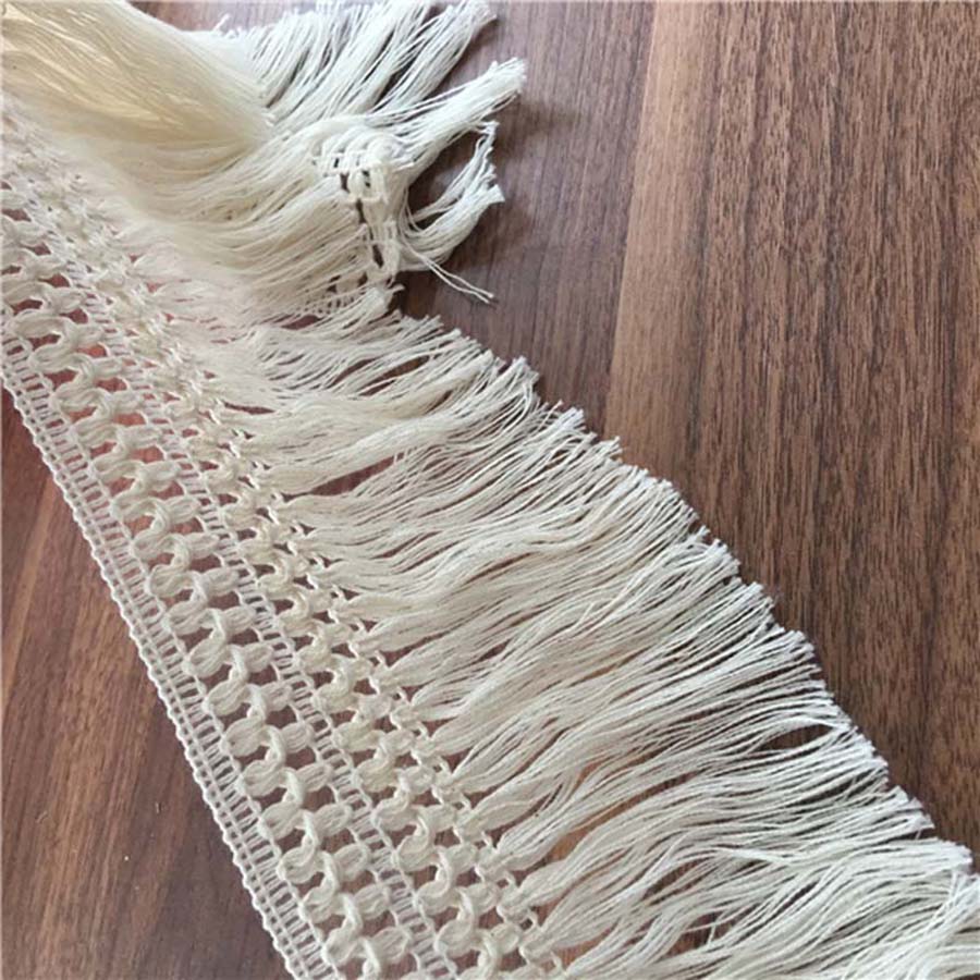 2Yards/182CM Lace Tassel Ribbon Trimming Fringes Tassel Lace For Sewing Bed Clothes Curtains DIY Accessories