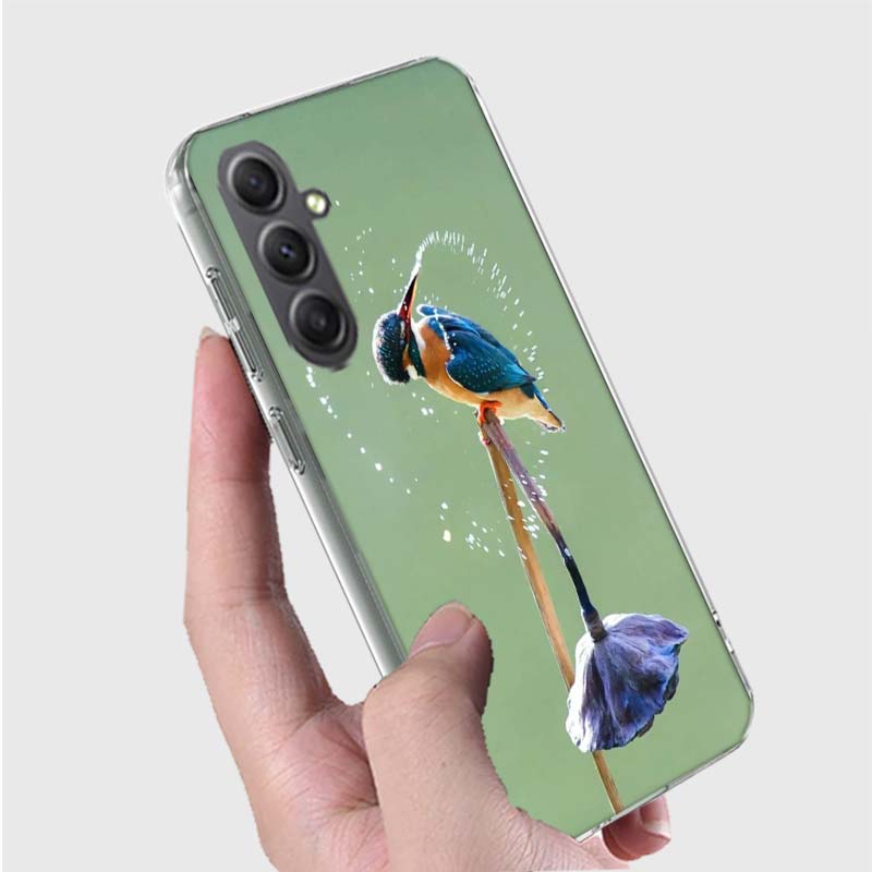Hummingbird Phone Case for Samsung A16 A26 A36 A56 A17 A37 A57 A07 A06 A02S A03 A04S A05S Galaxy Note 20 10 A50S A71 A51 A31 A30