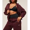 Gymshark Cosy Luxe Straight Leg Joggers Rich Maroon B4c2o Nbzq