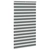 Zebra Roller Blind, Dark Grey, Fabric Width 125.9Cm, Polyester