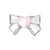New Fashion Pink Heart Butterfly Starfish Bow 3D Crystal Charm Beads Accessories DIY Making Ring Necklace Bracelet Shiny Jewelry