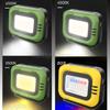Solar Portable Camping Lamp Outdoor Spotlight Waterproof Flashlight Emergency Rechargeable Magnetic Work Lighting Decor